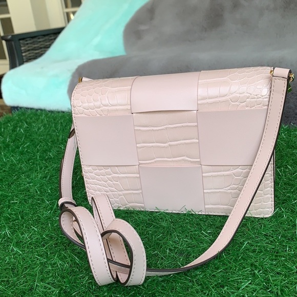 Michael Kors Mercer Sm clutch XBODY Powder Blush - Picture 7 of 15